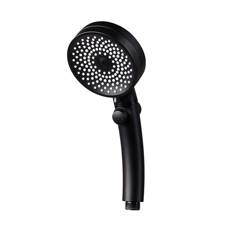 LoungeYard | Plastic gloves round adjustable spray pattern hand shower — product view 4
