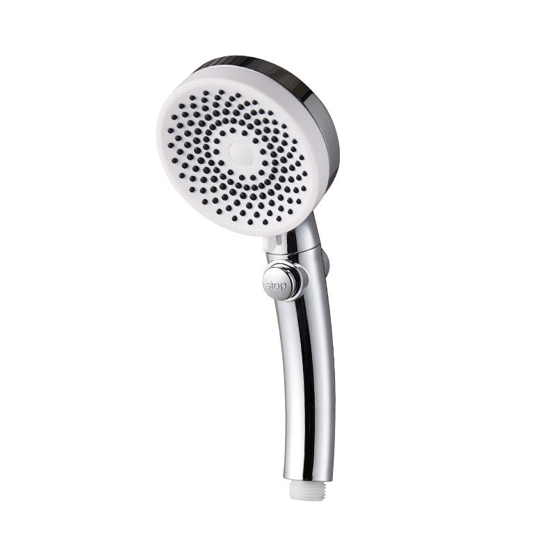 LoungeYard | Plastic gloves round adjustable spray pattern hand shower — product view 1