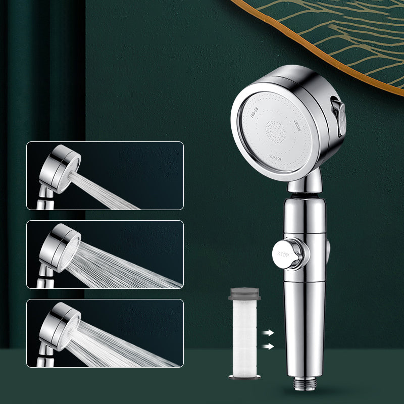 LoungeYard | Plasti Showerhead Contemporary Handheld Showerhead with Adjustable Water Flow — product view 1