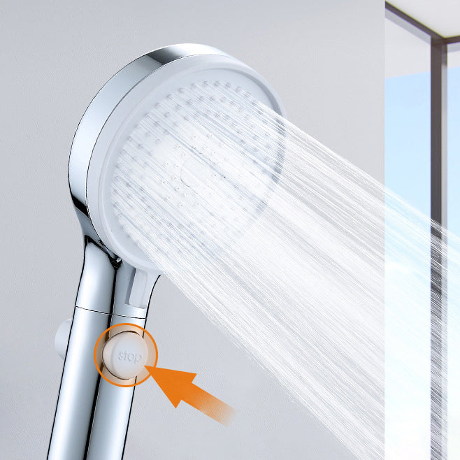 LoungeYard | Modern adjustable shower head metal 3 spray functions shower head combi — product view 3