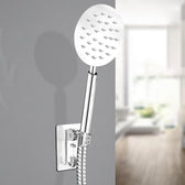 LoungeYard | Round Shower Head Stainless Steel 3 Sprays Wall Mounted Hand Shower