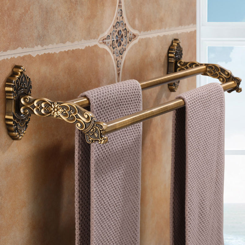 LoungeYard | Brass Accessories Hardware Set Traditional Bathroom Accessories Hardware Set — product view 2
