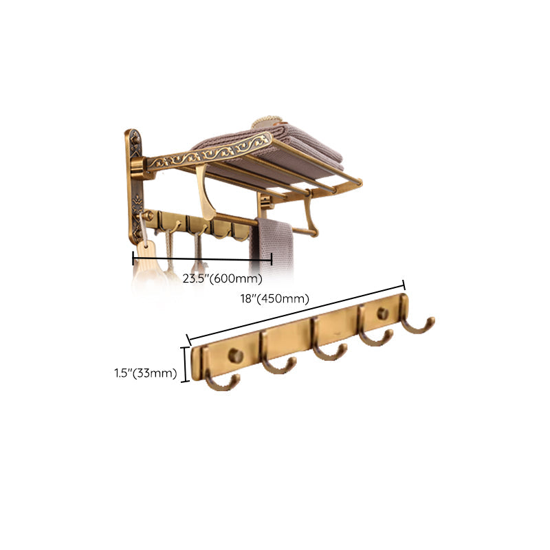 LoungeYard | Brass Accessories Hardware Set Traditional Bathroom Accessories Hardware Set — product view 6