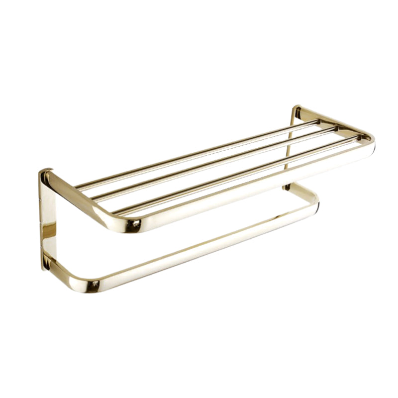 LoungeYard | Chrome/Gold Bathroom Accessories Set Modern Metal Bathroom Hardware Set — product view 5