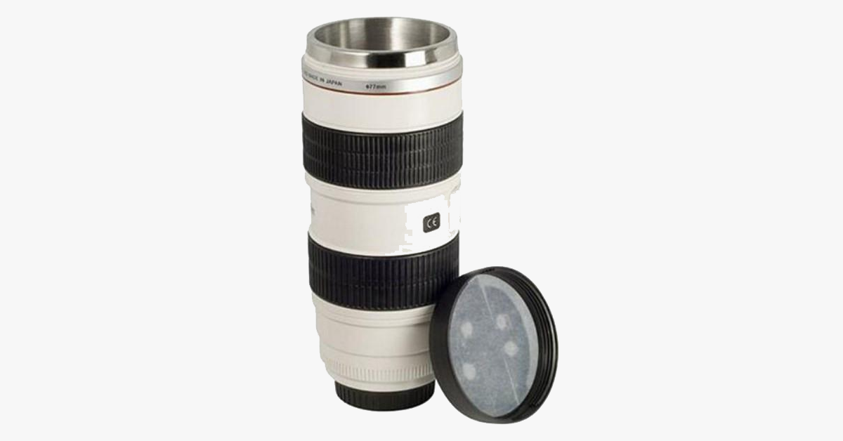LoungeYard | Zoom Lens Travel Mug – A mug you'll fall in love with! — product view 1