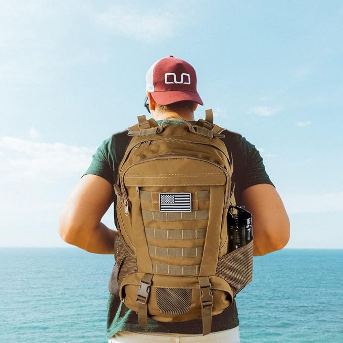 LoungeYard | Tactical Backpack Military Style Outdoor Rucksack — product view 3