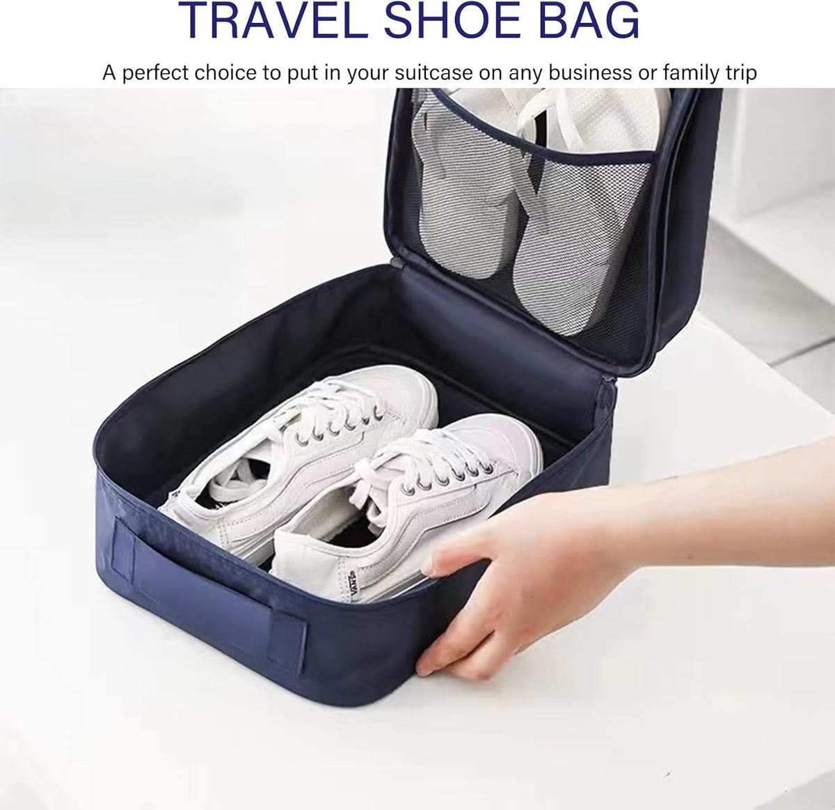 LoungeYard | ShoeStash Travel-Friendly Shoe Organizer — product view 4