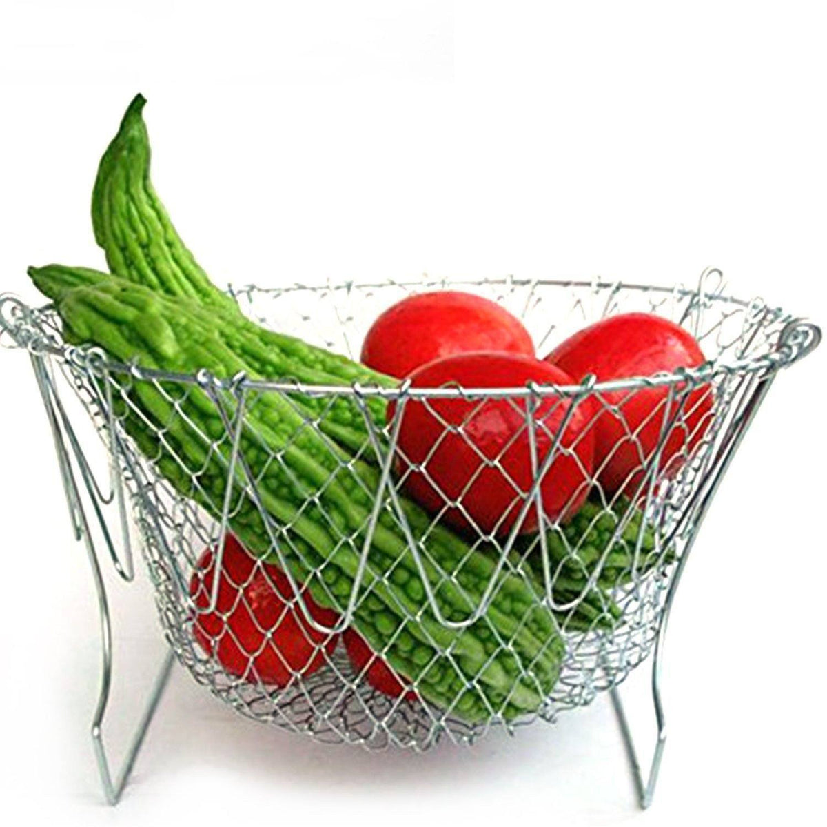LoungeYard | Stainless Steel Chef Basket — product view 5