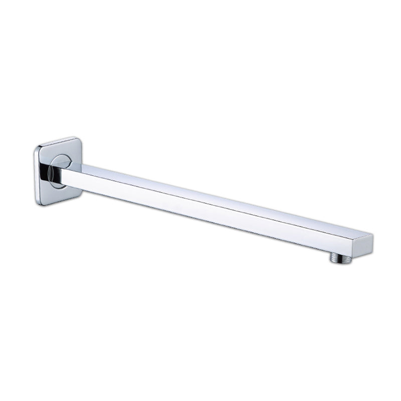LoungeYard | Black Square Fixed Shower Head Modern Style Wall Mounted Shower Head — product view 6