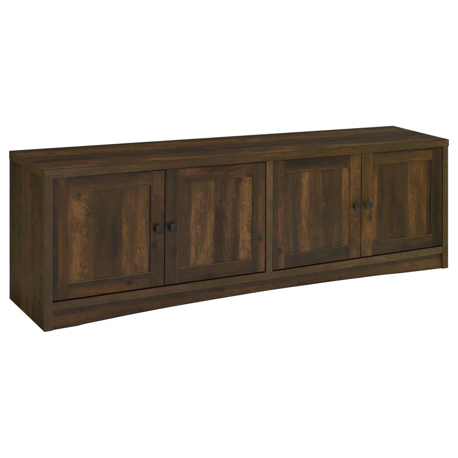 Laughlin Dark Pine 78" TV Stand Media Console with 4 Doors – 724123 — product view 2