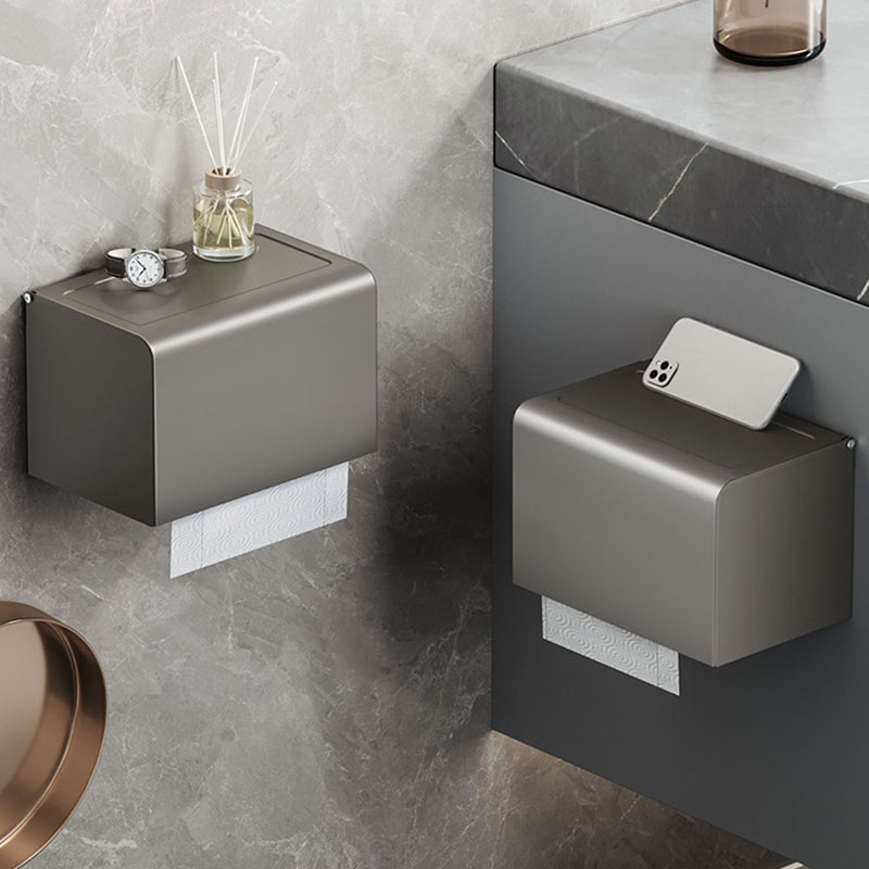 LoungeYard | Traditional bathroom accessory as a single piece or in a set in grey — product view 5