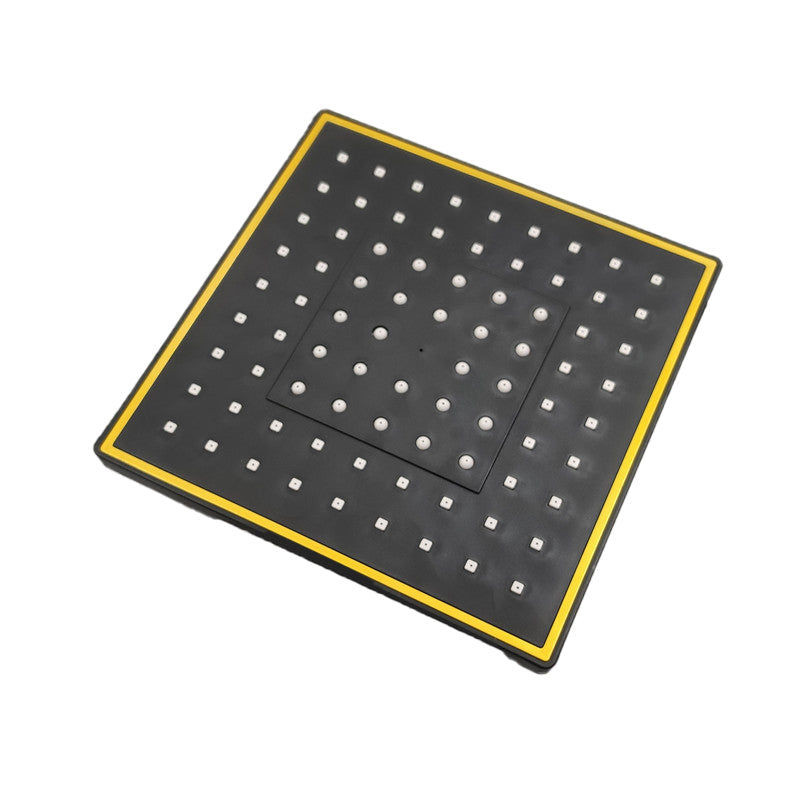 LoungeYard | Square Shower Head Combination Standard Spray Pattern with Hand Shower — product view 3
