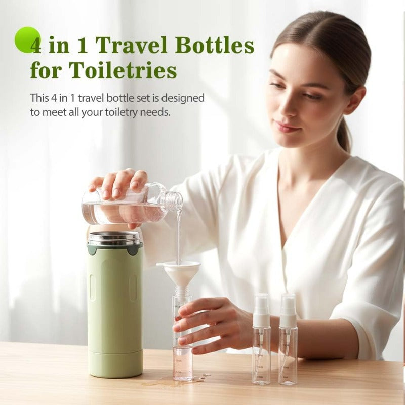 4-in-1 Travel Toiletry Dispenser LoungeYard — product view 5