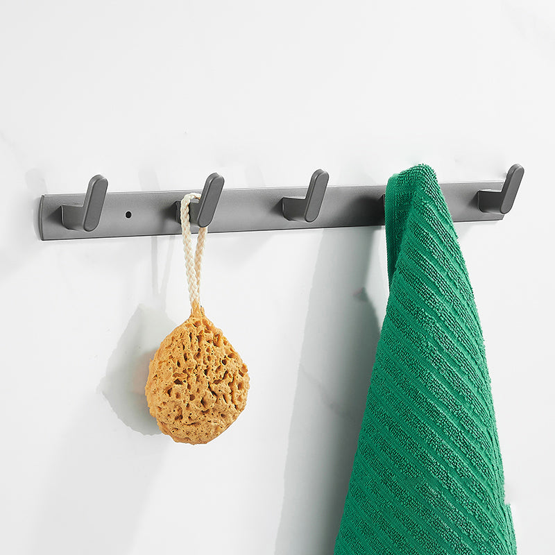 LoungeYard | Modern Gray Bathroom Accessory as Individual Piece or as Set Made of Metal — product view 1