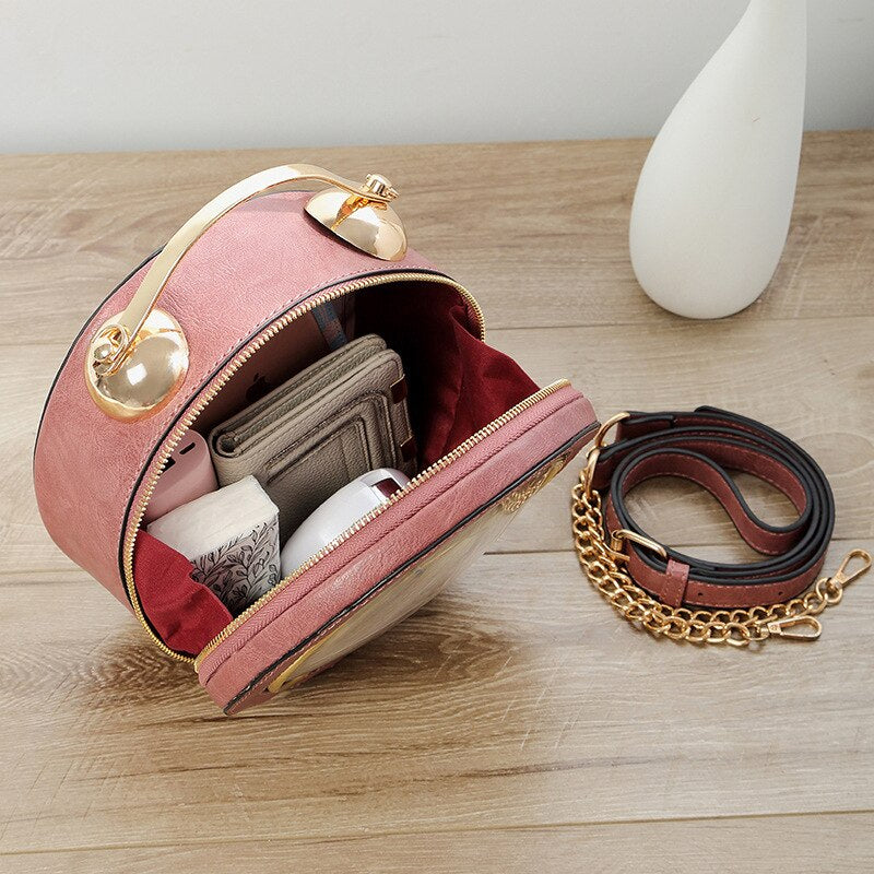 LoungeYard | Vintage Time Creative Clock Crossbody Bag — product view 2
