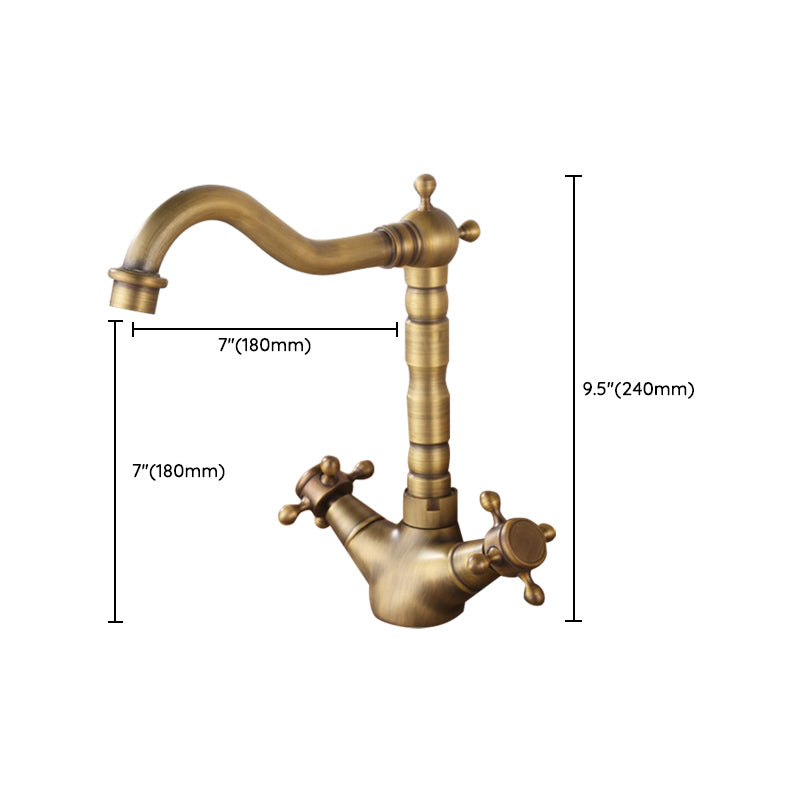 LoungeYard | Industry Widespread Bathtub Faucet 1-Hand Basin Faucet — product view 6