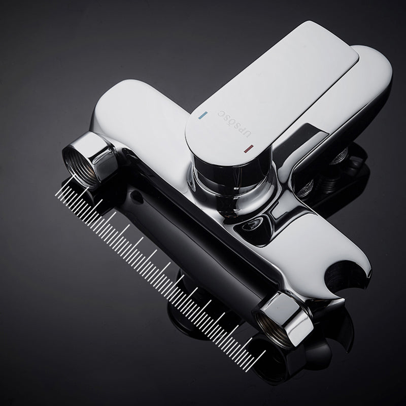LoungeYard | Popular Bathtub Filler Wall-Mounted Lever Handle Fixed Bathtub Faucet Trim — product view 3