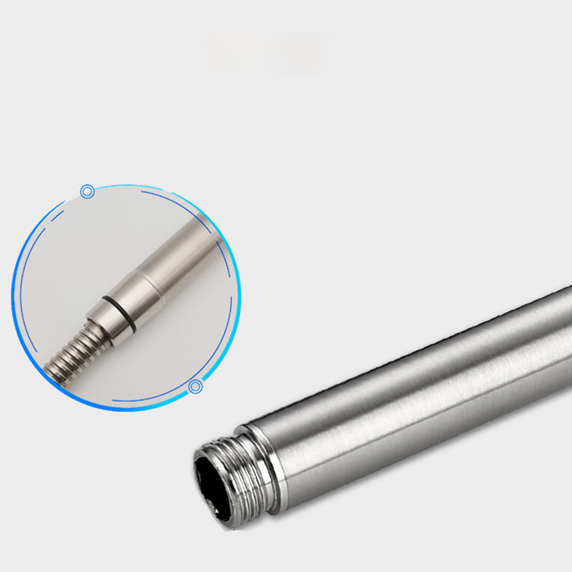 LoungeYard | Round Handheld Shower Water Saving Showerhead Made of Stainless Steel — product view 4