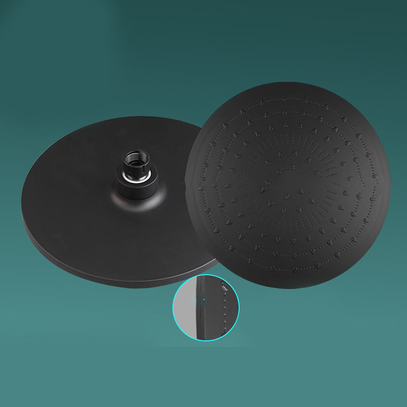 LoungeYard | Modern rectangular shower head combo standard spray pattern with hand shower — product view 1