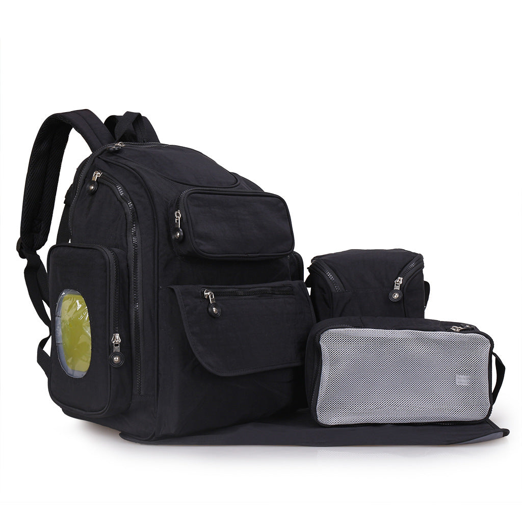 Multifunctional travel backpack with insulated compartments LoungeYard — product view 7