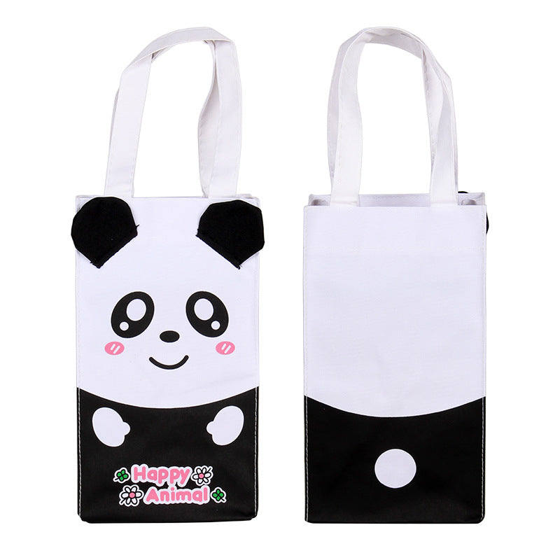 Cute Bunny Design Eco-Friendly Tote Bag LoungeYard — product view 4