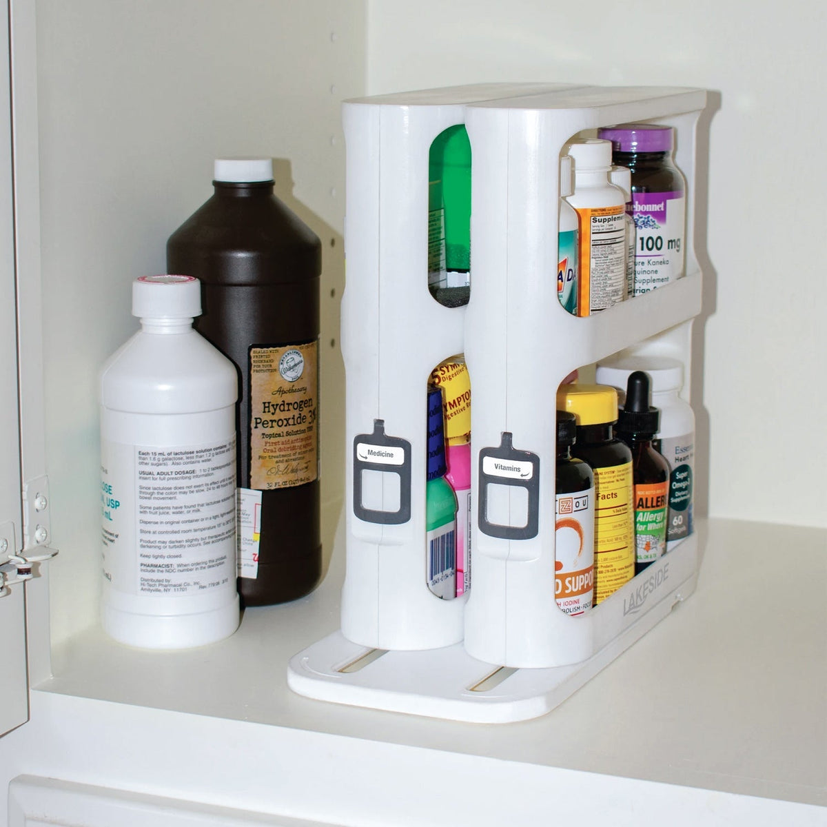 LoungeYard | LAKESIDE™ Rotating Spice Rack Organizer — product view 2