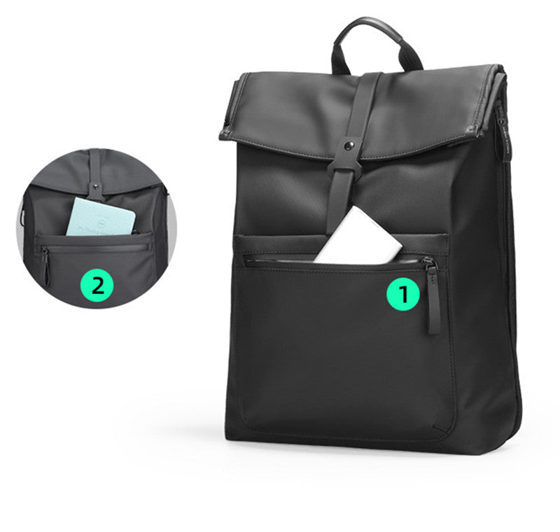LoungeYard | Men's Outdoor Travel 15.6-Inch Business Laptop Backpack — product view 4