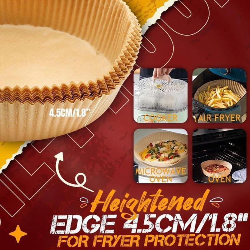 LoungeYard | Air Fryer Disposable Paper Liners (50 pieces) — product view 7