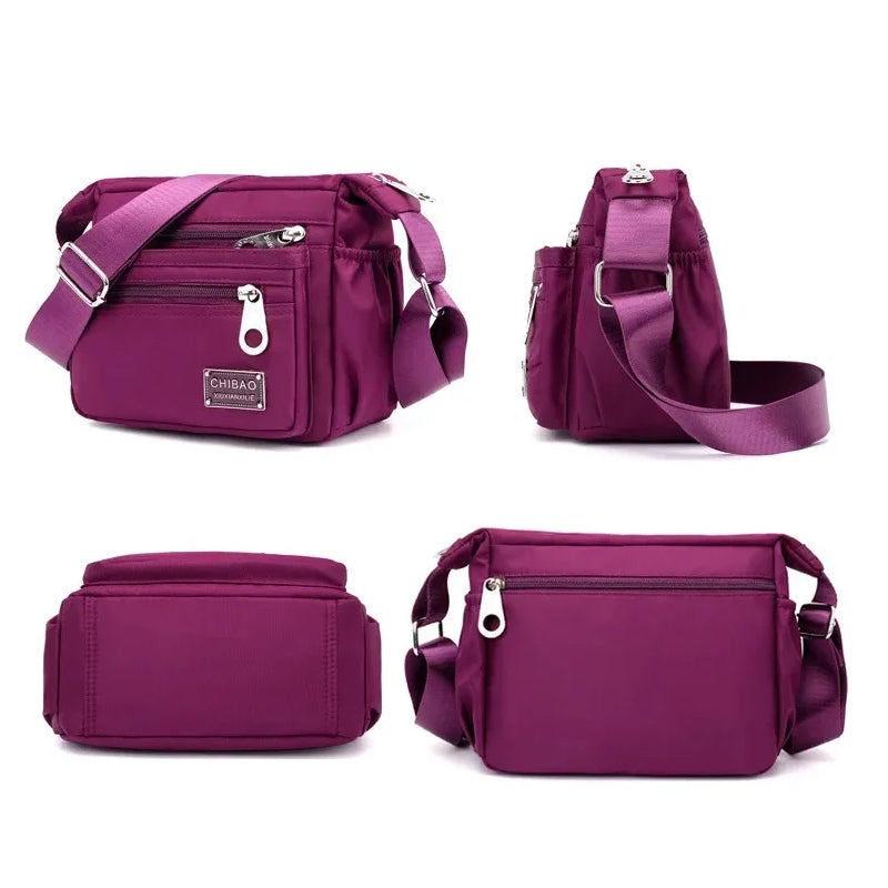 LoungeYard | Women’s Multi-layer Nylon Crossbody Bag — product view 6