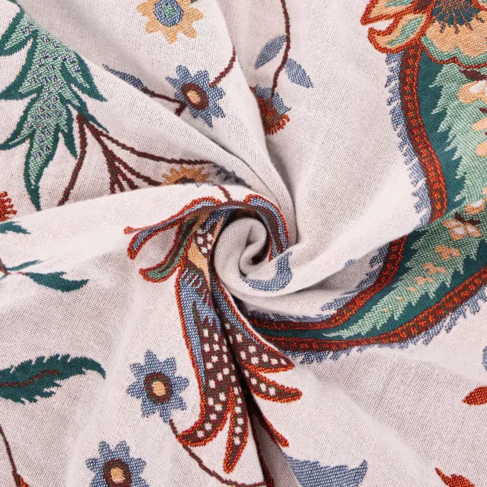 LoungeYard | Liora Vintage Reversible Soft Blanket — product view 3