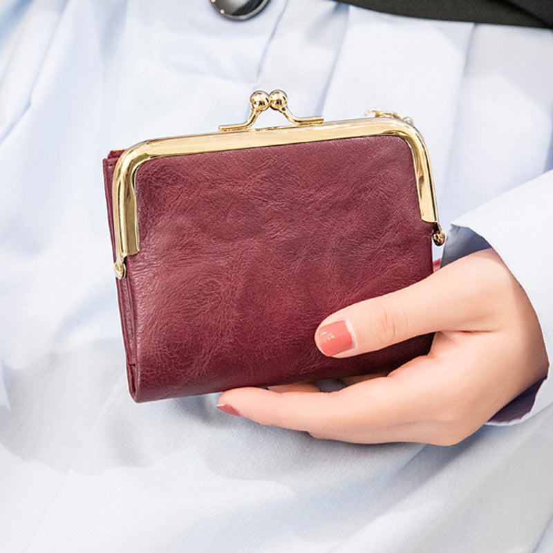 LoungeYard | Mini Fashion Women's Square Short Wallet — product view 7