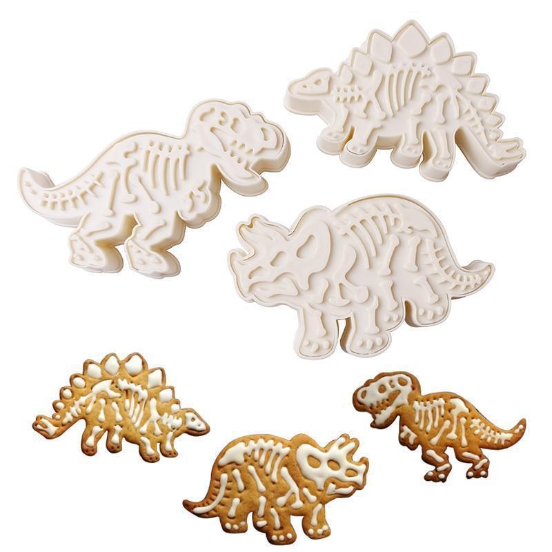 Dinosaur Cookie Cutters (Set of 3) | LoungeYard — product view 7