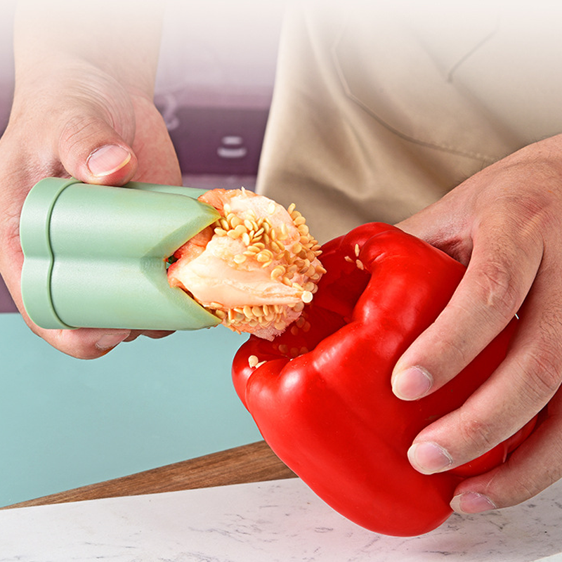 2-In-1 Fruit Pepper Corer | LoungeYard — product view 6