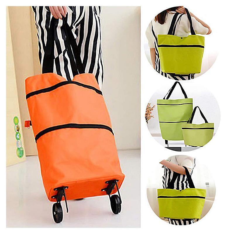 LoungeYard | Foldable shopping bag with wheels — product view 5