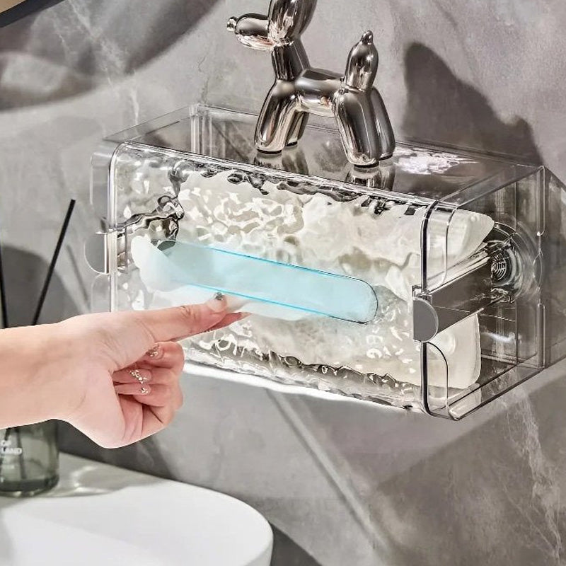 LoungeYard | Multifunctional Glacier Pattern Textile Box — product view 5