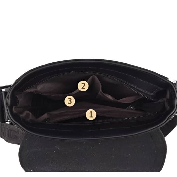 LoungeYard | Gustavo Men’s Messenger Bag Elegant Stylish Work Travel — product view 5
