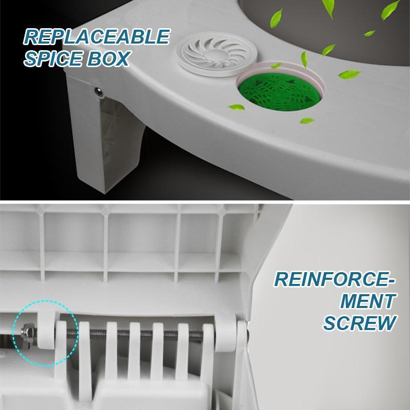LoungeYard | Folding Multi-Function Toilet Stool — product view 6