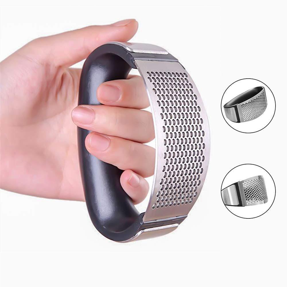 LoungeYard | Stainless Steel Garlic Press — product view 4