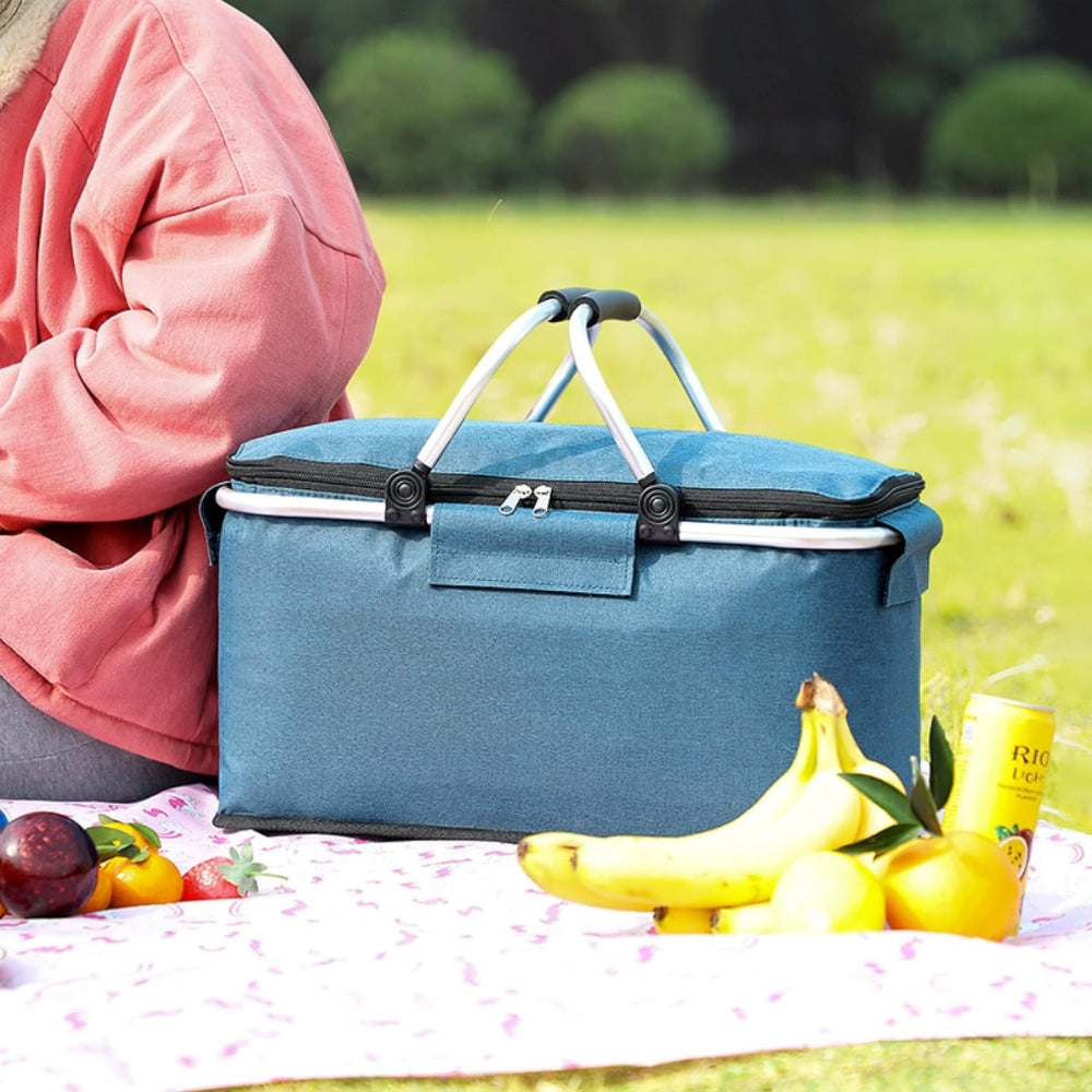 LoungeYard | Collapsible Leakproof Picnic Basket — product view 3