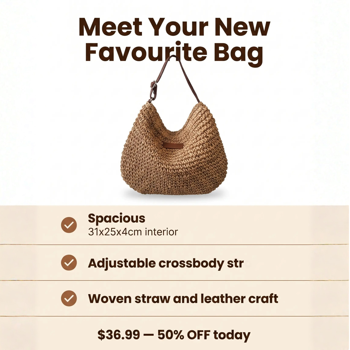 LoungeYard | Bohemian Spacious Shoulder Bag — product view 7