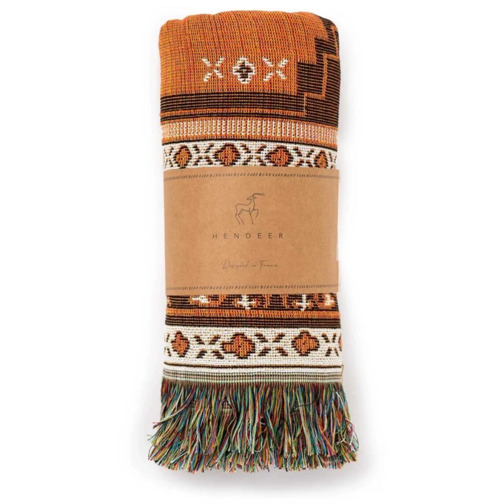 LoungeYard | Boho Chic Patterned Throw Blanket — product view 7