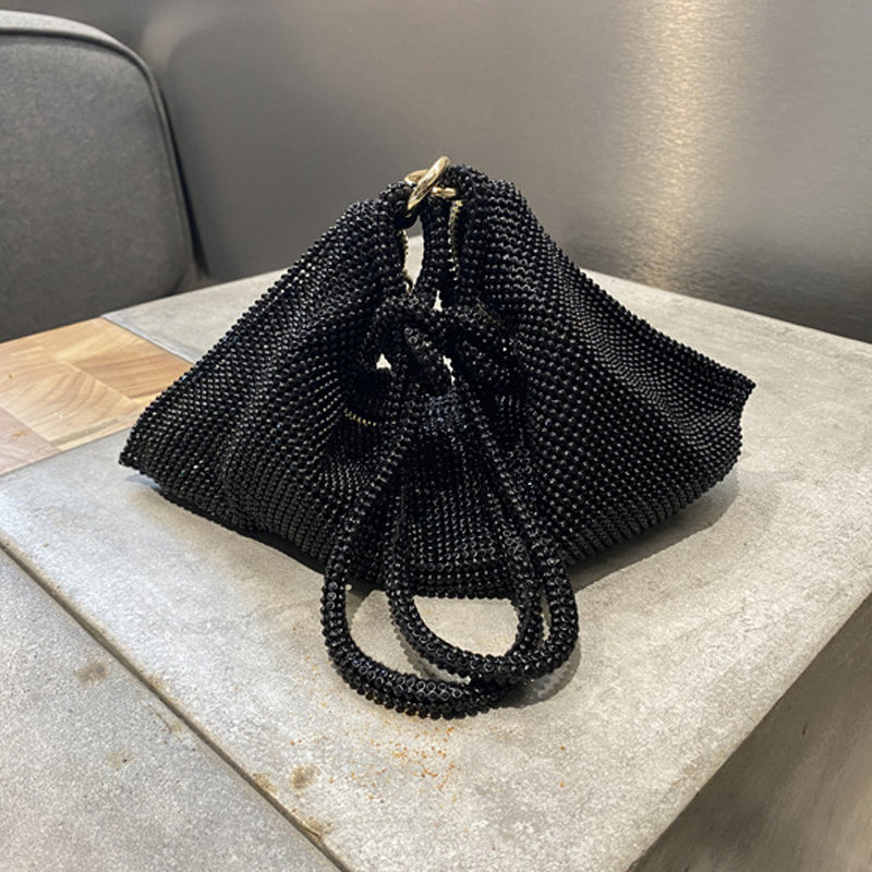 LoungeYard | Luxury Design Shiny Rhinestones Handbag — product view 5