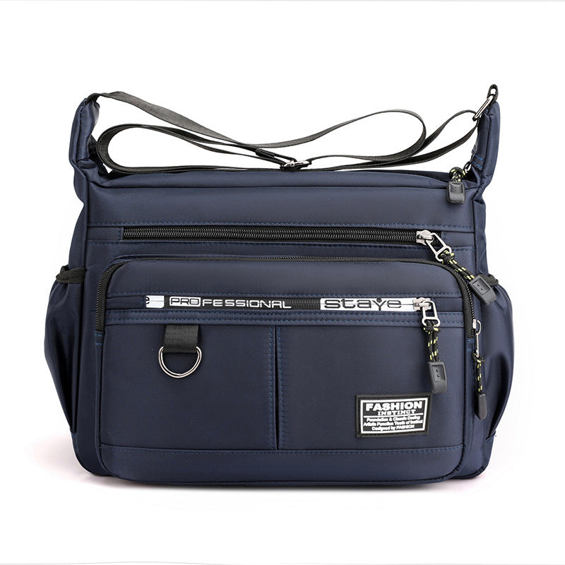 Men's messenger bag with multiple pockets | LoungeYard — product view 1