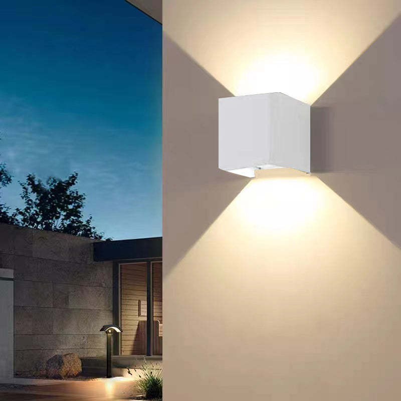 Nexu Modern Square LED Outdoor Wall Lamp – Adjustable Design — product view 5