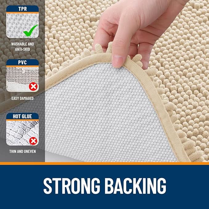 LoungeYard | SERENITY - Plush Luxury Bath Mat — product view 4