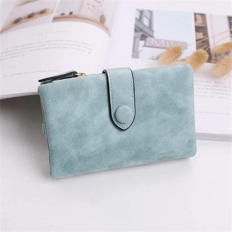 LoungeYard | Women's Small Trifold Leather Wallet — product view 4