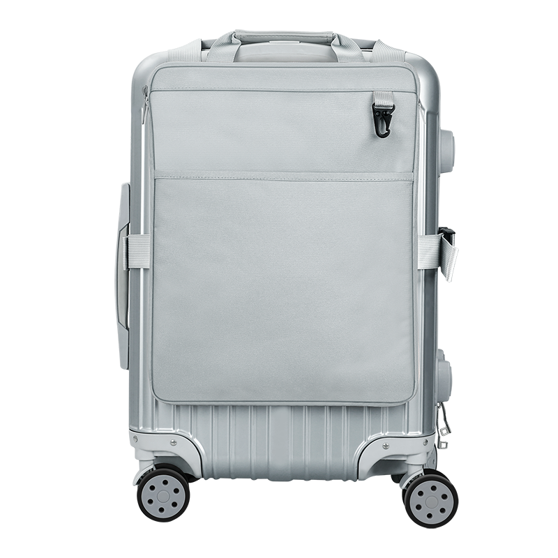 LoungeYard | 20-inch Luggage with Additional Bag, Foldable Carry-on Hanging Bag — product view 3