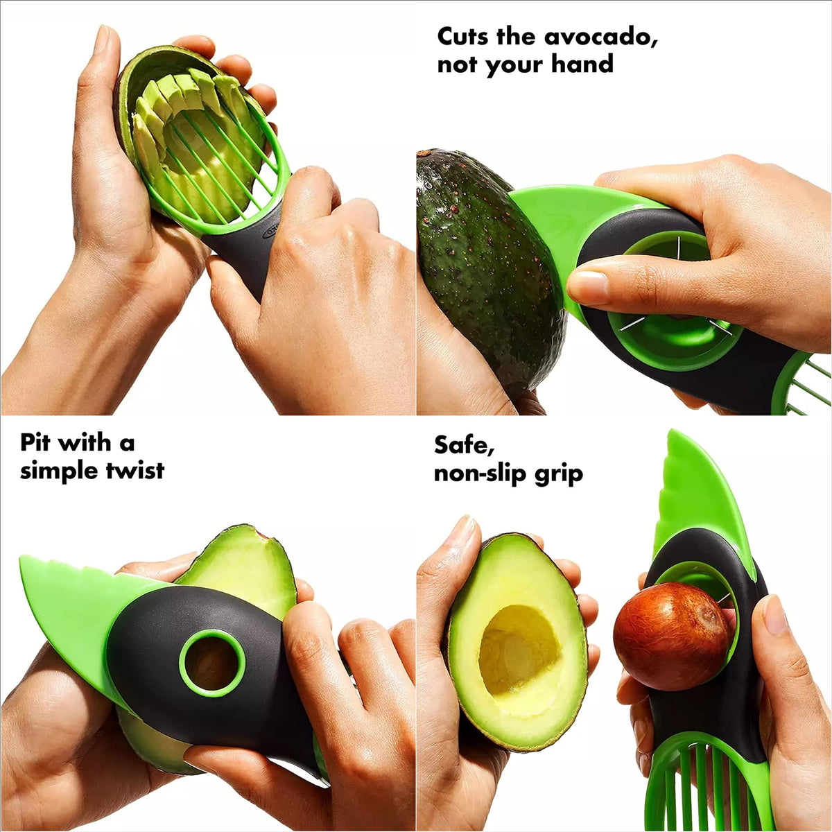 LoungeYard | 3-In-1 Avocado Slicer — product view 2