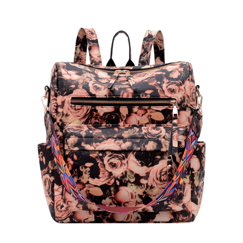 LoungeYard | Vintage PU Leather Backpack — product view 6