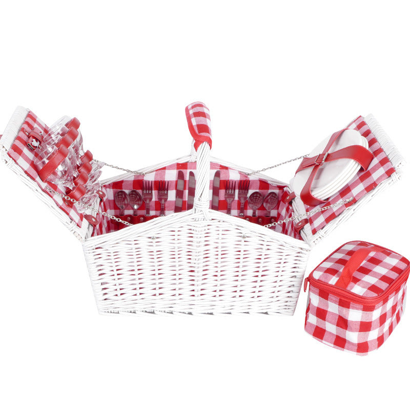 Ladies picnic basket with extensive equipment LoungeYard — product view 3